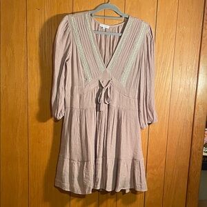 Baltic born mauve dress